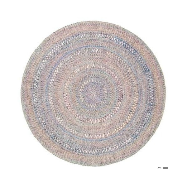 Safavieh 6 x 6 ft. Cape Cod Round Area Rug, Pink & Grey CAP221U-6R - main